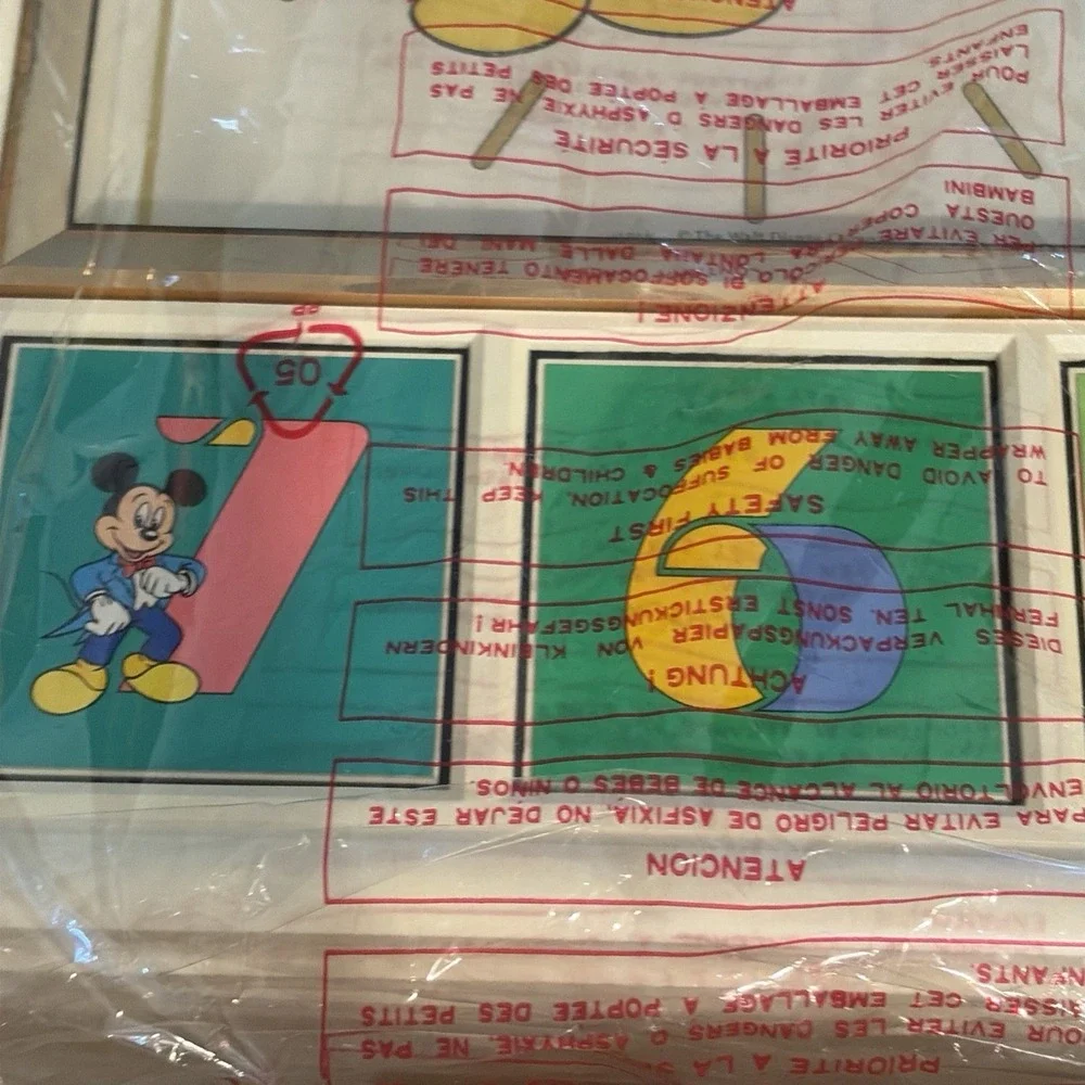 Seiko Disney Mickey Mouse Quartz Vintage Motion Clock Japan 1980's Brand New
